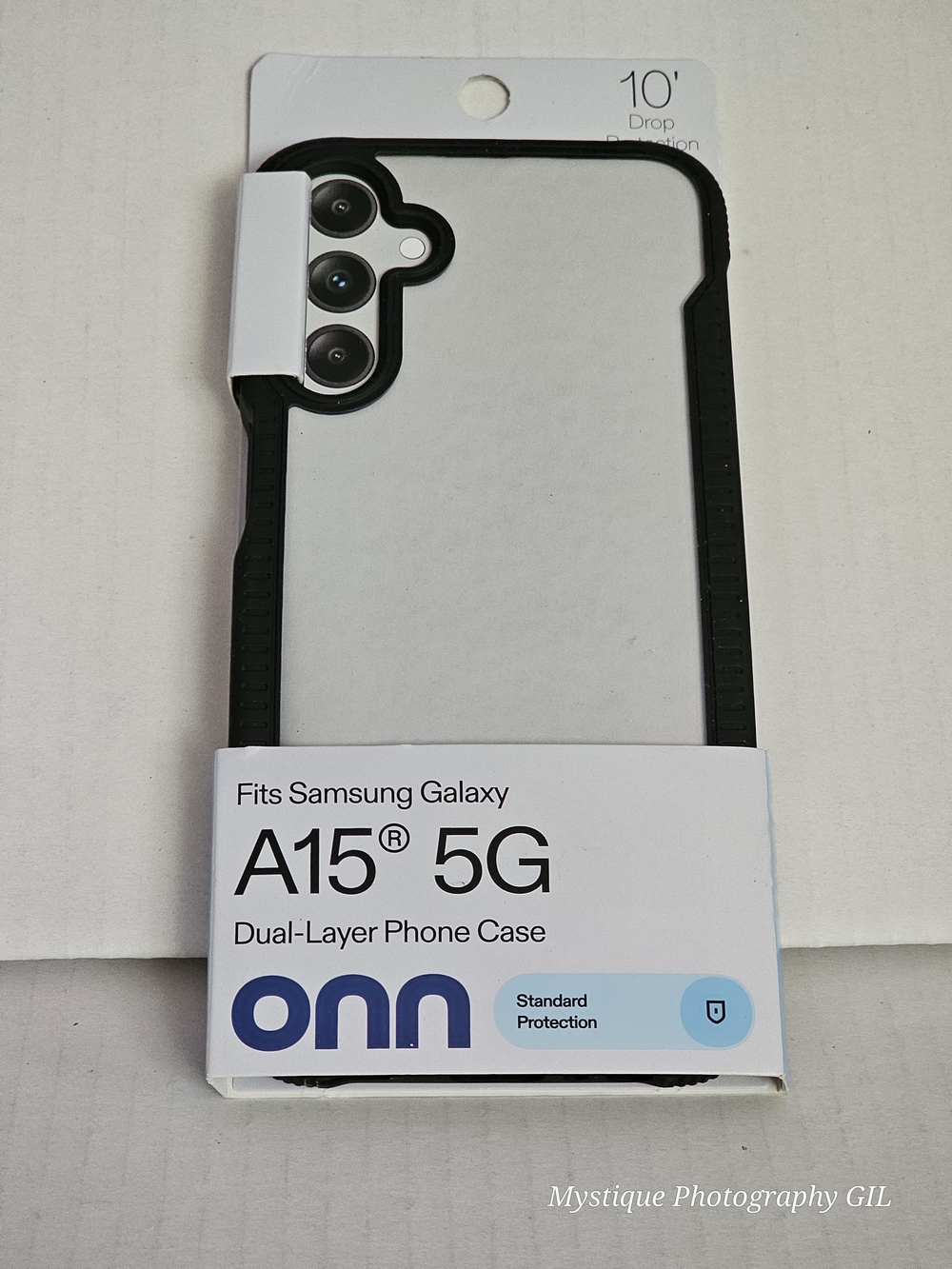 On Running Dual-Layer Galaxy A15 5G Case — Clear Back with Black Bumper